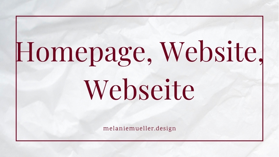 Homepage, Website oder Webseite – Was ist denn nun richtig?