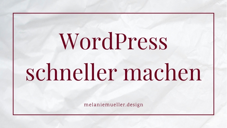 8 Möglichkeiten, um dein WordPress schneller zu machen