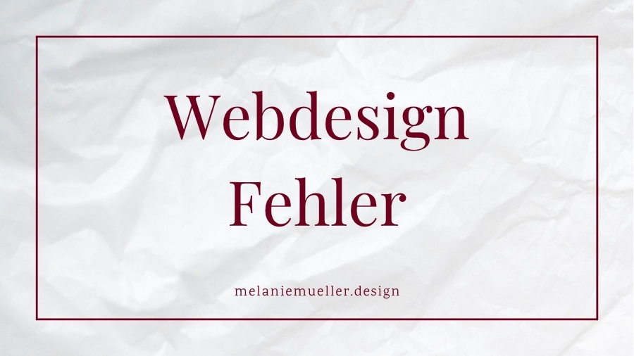 Die 5 häufigsten Website-Fehler und wie du sie vermeidest
