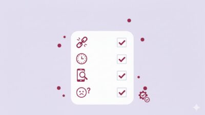 häufige Fehler-websiteplanung checkliste