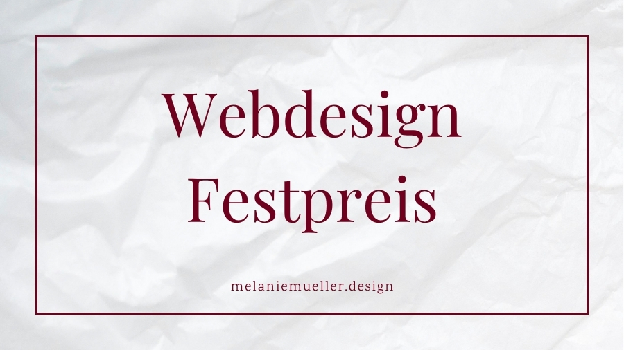 Festpreise für Webdesign: Transparenz und Planungssicherheit garantiert